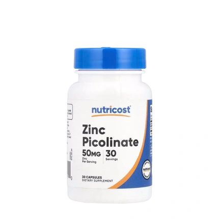 Nutricost Zinc Picolinate 50 Mg 30 Capsules