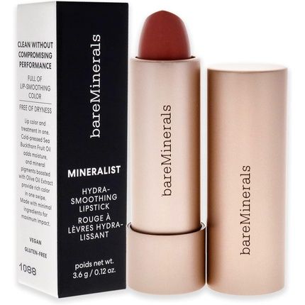 Bareminerals Mineralist Hydra-Smoothing Lipstick Grace For Women 0.12Oz - Image 3