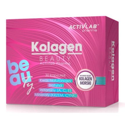 Activlab Marine Collagen Hydrolyzate مع L-Cysteine ​​للنساء 30 كبسولة