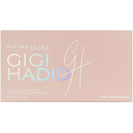 Maybelline New York Gigi Hadid Eye Contour Palette Gg01 Warm 3G