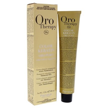 Fanola Oro Therapy Color Keratin 6.5 100Ml Dark Blonde Mahogany - Image 3