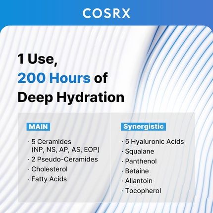 Cosrx Ceramide Skin Barrier Moisturiser For Face With 7 Ceramides And Hyaluronic Acid - Image 3