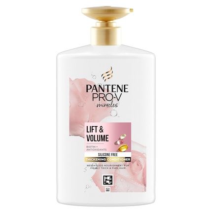 Pantene Pro-V Lift & Volume Thickening Hair Conditioner With Biotin Silicone-Free 1000Ml Pump Dispenser