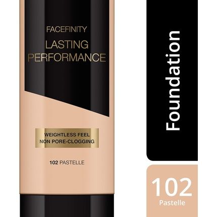 Max Factor Lasting Performance Long-Lasting Liquid Foundation 102 Pastelle 35Ml - Image 3