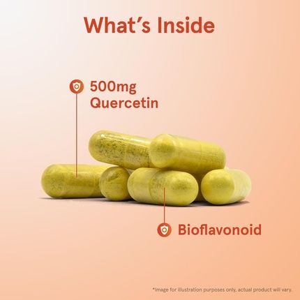Jarrow Formulas Quercetin 500Mg Dietary Supplement Antioxidant Support - Image 3