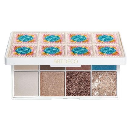 Artdeco Eyelights Palette 8 Powder Eyeshadows With Intensive Coverage