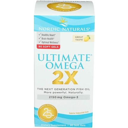 Nordic Naturals Ultimate Omega 2X 90 Soft Gels