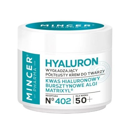 Mincer Pharma Hyaluron 50+ Smoothing Cream For Face 402 50Ml