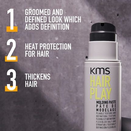 Kms Hairplay Molding Paste For All Hair Types 150Ml - Image 3