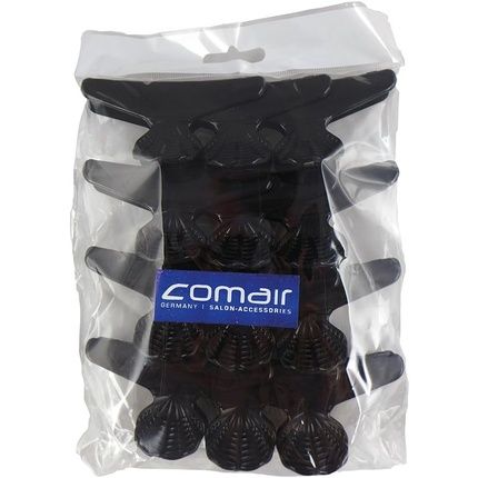 Comair Fashion Hair Clips 12 Pieces Black
