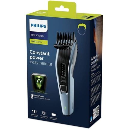 Philips Hair Clipper Series 3000 Hair Trimmer With Trim-N-Flow Technology Model Hc3530/15
