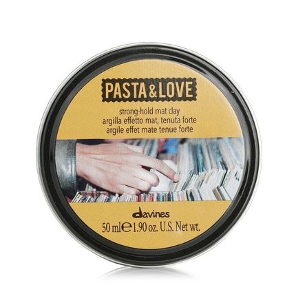 Davines Pasta & Love Men'S Strong Hold Styling Clay Matte Effect Styling 50Ml