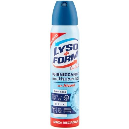 Lysoform Hygiene Spray With Alcohol, 75 Ml Suitable For Many Surfaces 75 Ml