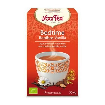 Yogi Tea Bedtime Rooibos Vanilla Organic A Soothing Herbal Tea For Relaxation