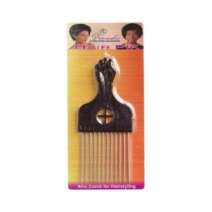 Dreamfix Afro Comb Fist Pick Peace - Perfect For Hairstyling