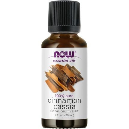 Now Essential Oils, Cinnamon Cassia Oil, Warming Aromatherapy Scent, Steam