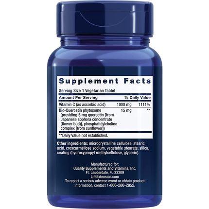 Life Extension Vitamin C & Bio-Quercetin Phytosome
