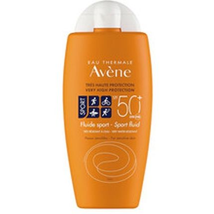 Avene Sport Fluid Spf 50 Protective Fluid For Sensitive Skin 100 Ml - Image 3