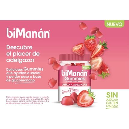 Bimanan Gummies With Glucomannan For Weight Control Strawberry Flavor - Image 3