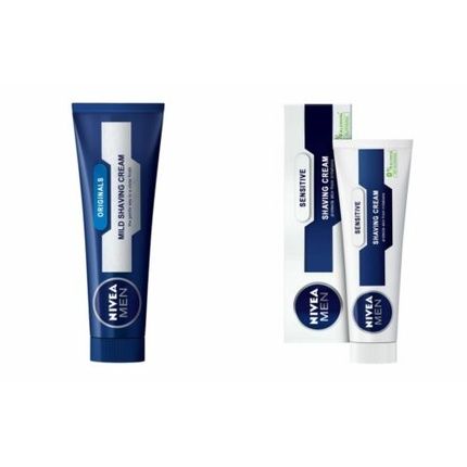 Nivea Men Mild Shaving Cream Original Mild Minerals Vitamin All Skin Types 100Ml - Image 4