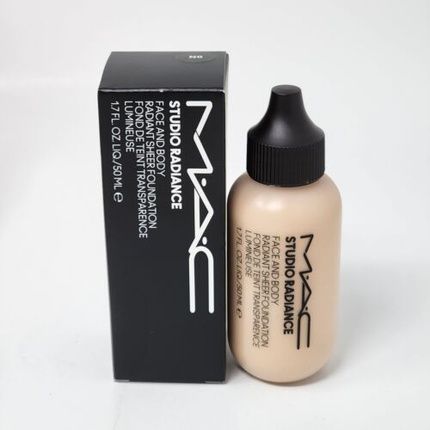 New Authentic Mac Studio Radiance Face And Body Foundation N0 50Ml - Image 4