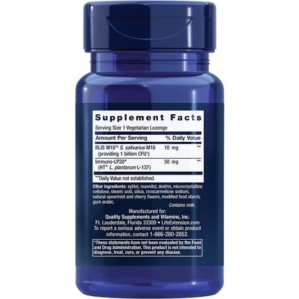 Life Extension Florassist Oral Hygiene 30 Lozenges