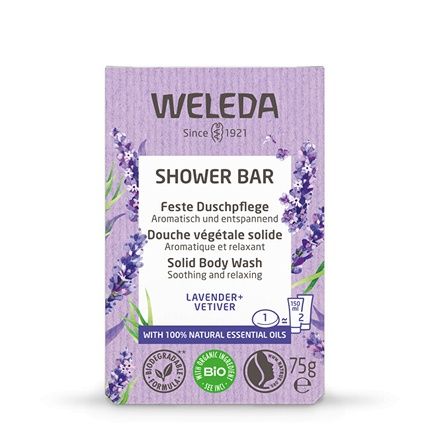Lavender Vetiver Solid Body Wash Shower Bar 75G - Image 3