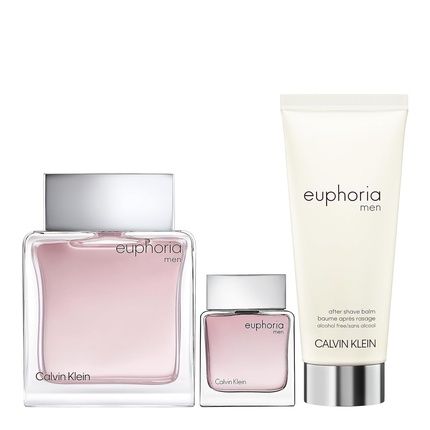 Calvin Klein Euphoria For Men Eau De Toilette 3 Piece Holiday Gift Set