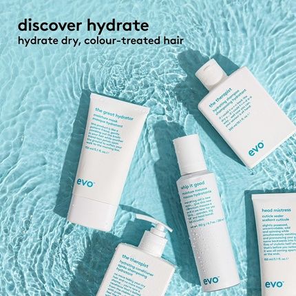 Evo The Therapist Hydrating Shampoo - Hydrates, Strengthens And Softens - Image 3