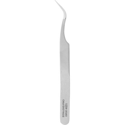 Professional Eyelash Tweezers Staleks Expert 41 Type 1 Curved