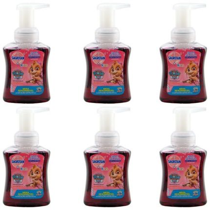 Sagrotan Velvet Foam Strawberries 8.5Oz - Pack Of 6