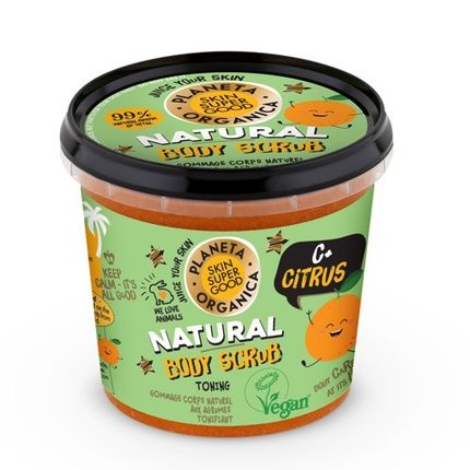 Natura Siberica Skin Super Good Natural Body Scrub C Citrus 360Ml