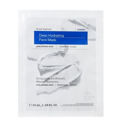 Korres Greek Yoghurt Hydrating Sheet Mask 20Ml