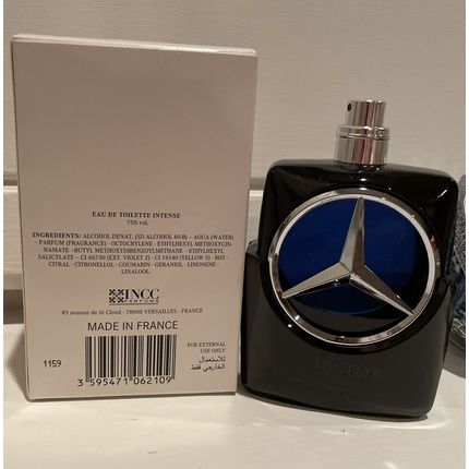 Mercedes-Benz Intense For Men 3.4Oz Edt Spray White Box New