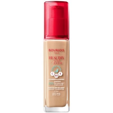 Bourjois Healthy Mix Clean & Vegan Foundation 53 Light Beige 30Ml