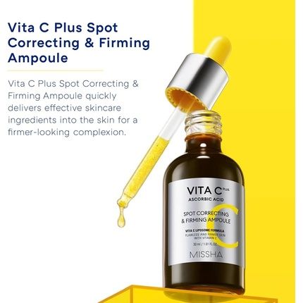 Missha Vita C Plus Spot Correcting And Firming Ampoule - Image 3