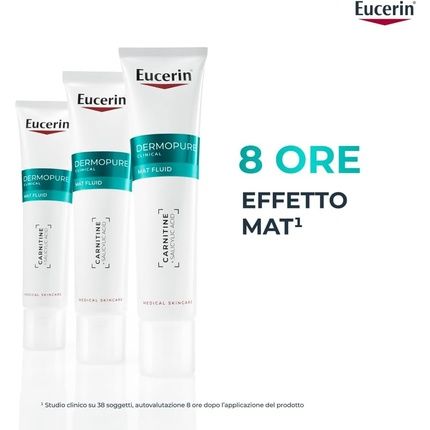 Eucerin Dermopure Clinical Mattifying Fluid 40Ml Mattifying Face Cream