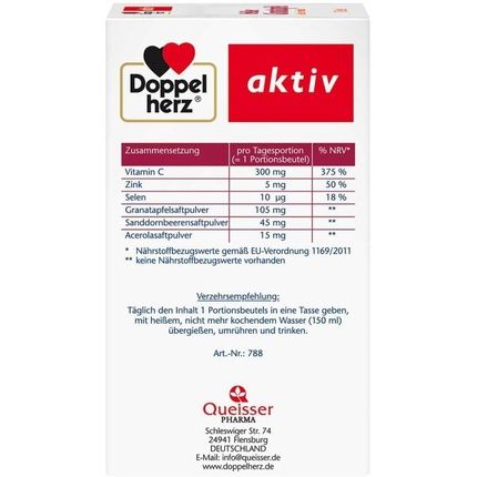 Doppelherz Active Hot Pomegranate + Sea Buckthorn + Acerola - Image 3