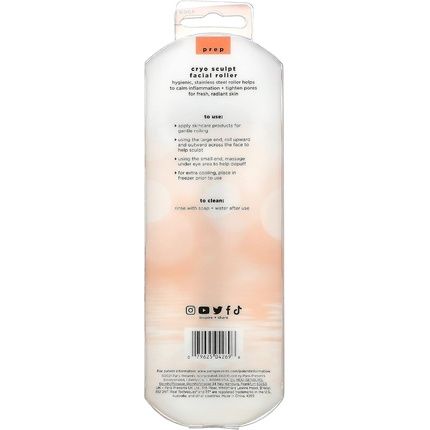 Real Techniques Cryo Sculpt Facial Roller - Face, Neck & Eye Massager For Puffy Skin - Image 3