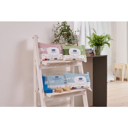 Chicco Multipurpose Cleansing Wipes For Newborns Alcohol-Free Perfumed - Image 3