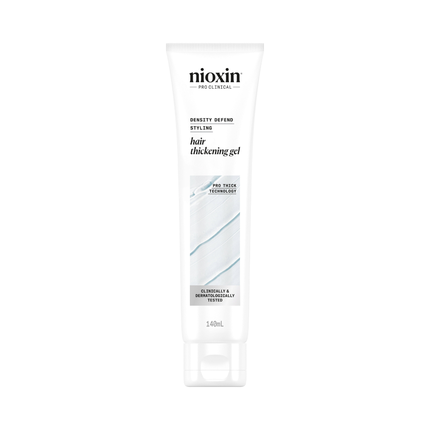 Nioxin Density Defend Hair Thickening Gel With Peppermint Oil For More Hair Volume Hair Care For Thinning Hair 140Ml