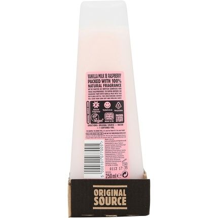 Original Source Vanilla Milk And Raspberry Shower 250Ml - Image 3