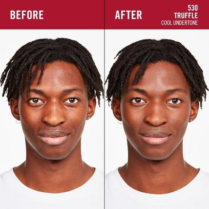 Rimmel Lasting Finish 35Hr Foundation 530 Truffle Full Coverage Hydrating - Image 3