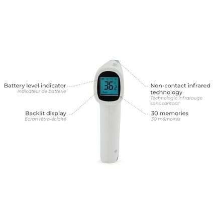 Spengler Tempo Pro Infrared Forehead Thermometer For Temperature Measurement - Image 3