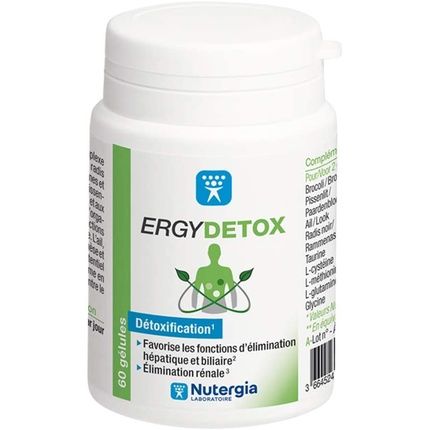 Nutergia Ergydetox 60 Capsules
