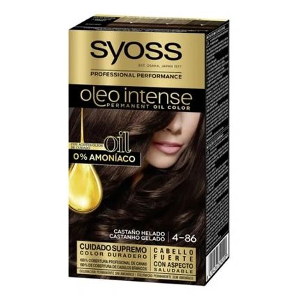 Syoss Syoss Oleo Intense Permanent Hair Color 486 Ice Brown