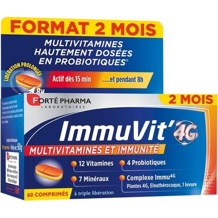 Forte Pharma Immuvit 4G Vitality And Immunity Food Supplement