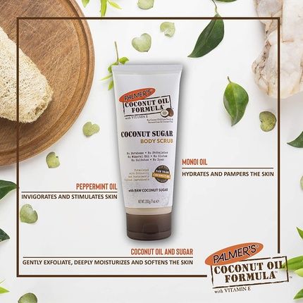 Palmer'S Coconut Oil Formula Sugar Body Scrub Tube 200G - Image 3