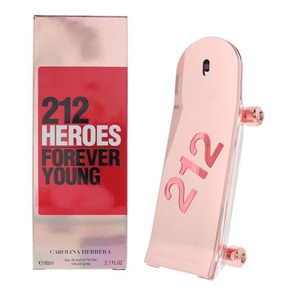 Carolina Herrera 212 Heroes For Her Eau De Parfum 80Ml Spray - Image 3