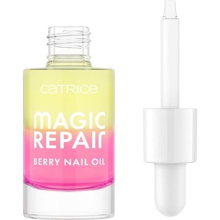 Catrice Magic Repair Berry Nail Oil Multicolor Nourishing Repairing Translucent Acetone-Free Vegan Paraben-Free 8Ml